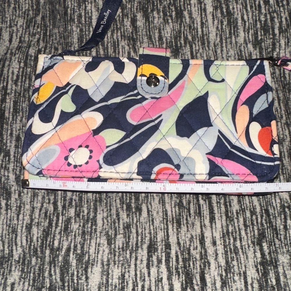 Vera Bradley RFID 3-in-1 Crossbody wallet Mod Paisley pattern - Picture 14 of 14